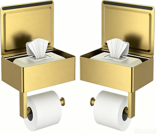 Toilet paper holder with - paper,