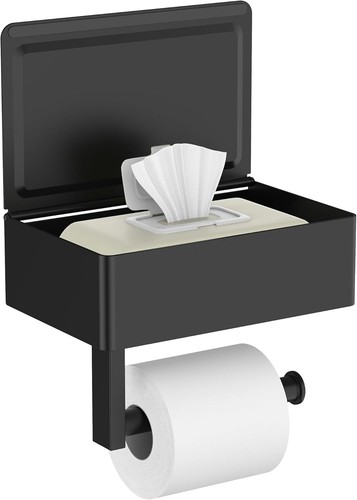 Toilet paper holder with - paper,