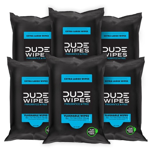 Dude wipes unscented - dude,