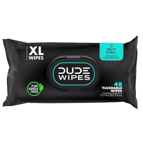 Dude wipes flushable - dude,