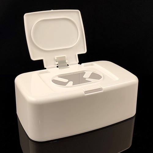 Wet tissue box wipe - box, dispenser