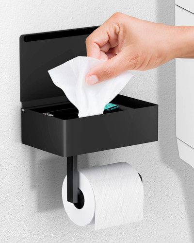 Day moon matte black toilet - day,