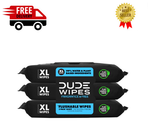 Dude wipes flushable - dude,