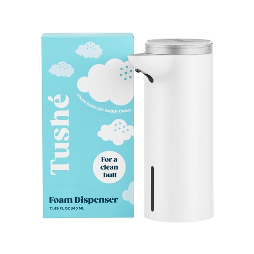 Toilet paper foam dispenser - toilet,