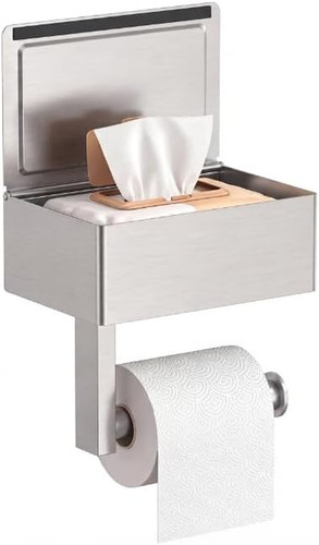 Toilet paper holder with - holder,