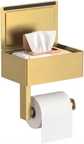 Toilet paper holder with - paper,