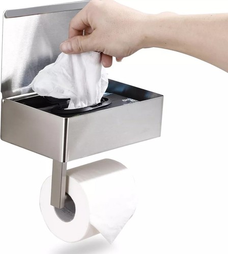Toilet paper holder - toilet, with