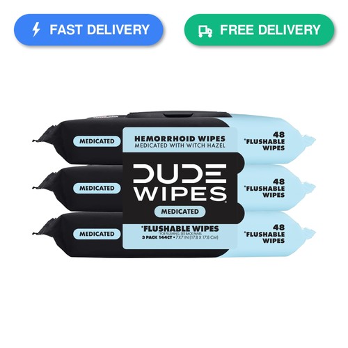Dude wipes fragrance free - fragrance,