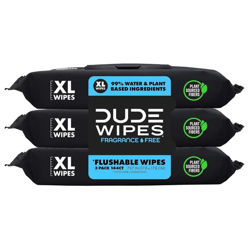Dude wipes flushable - dude,