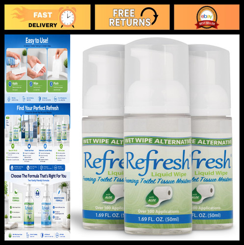Liquid wipe toilet paper foam - liquid,