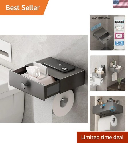 Toilet paper holder - holder, shelf