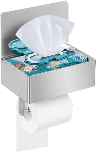 Toilet paper wipes holder - &,