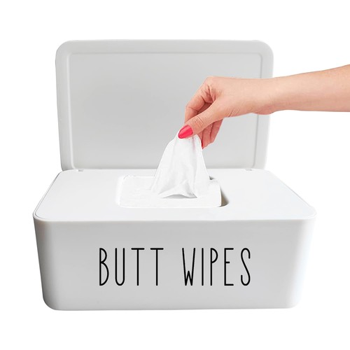 Flushable baby wipes dispenser - wipes,