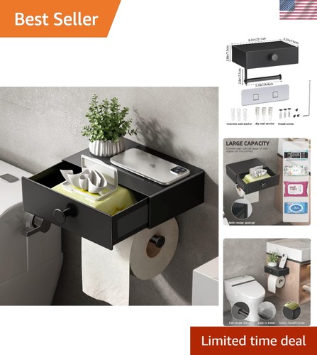 Toilet paper holder - holder, shelf