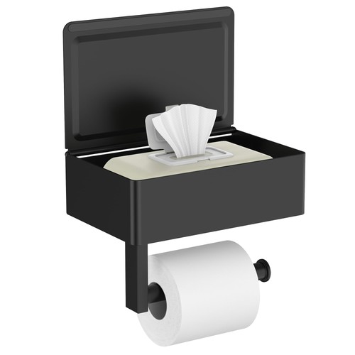 Toilet paper holder - toilet, with